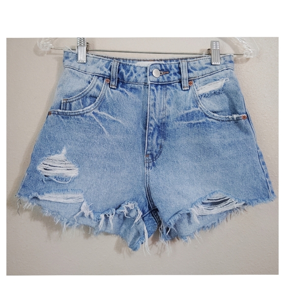 Rolla's Dusters High Rise Slim Shorts Size 24 - Picture 2 of 6